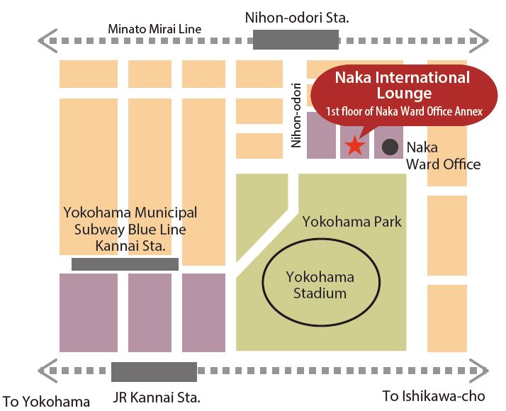 Naka International Lounge Access Map